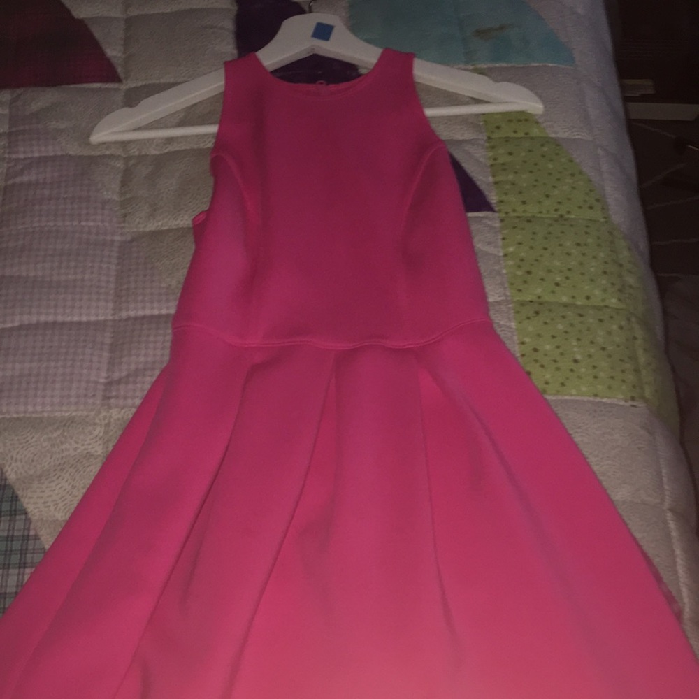Pink Abercrombie kids skater dress